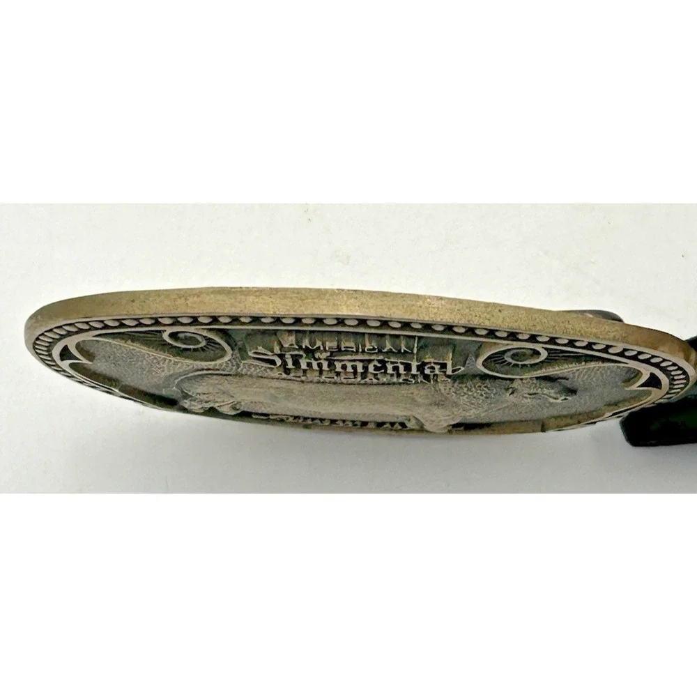 TONY LAMA Simmental Bull Cow Sire Belt Buckle Cattle Breed Series FIRST Edition